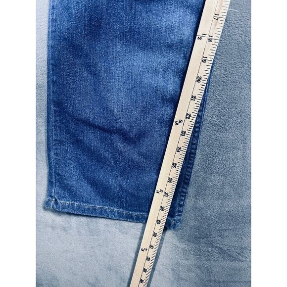 Vintage Levi's Ankle Jeans Mens 42 X 32 Denim Medium Wash High Rise Straight Leg - Picture 10 of 11